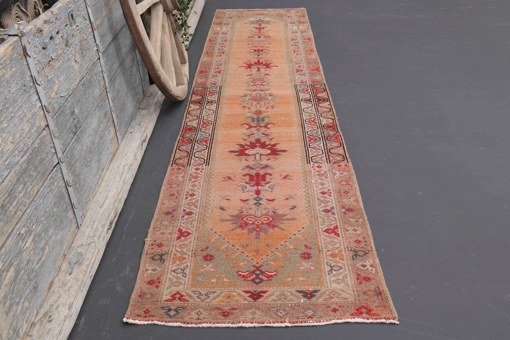 Vintage Handmade Runner Rug