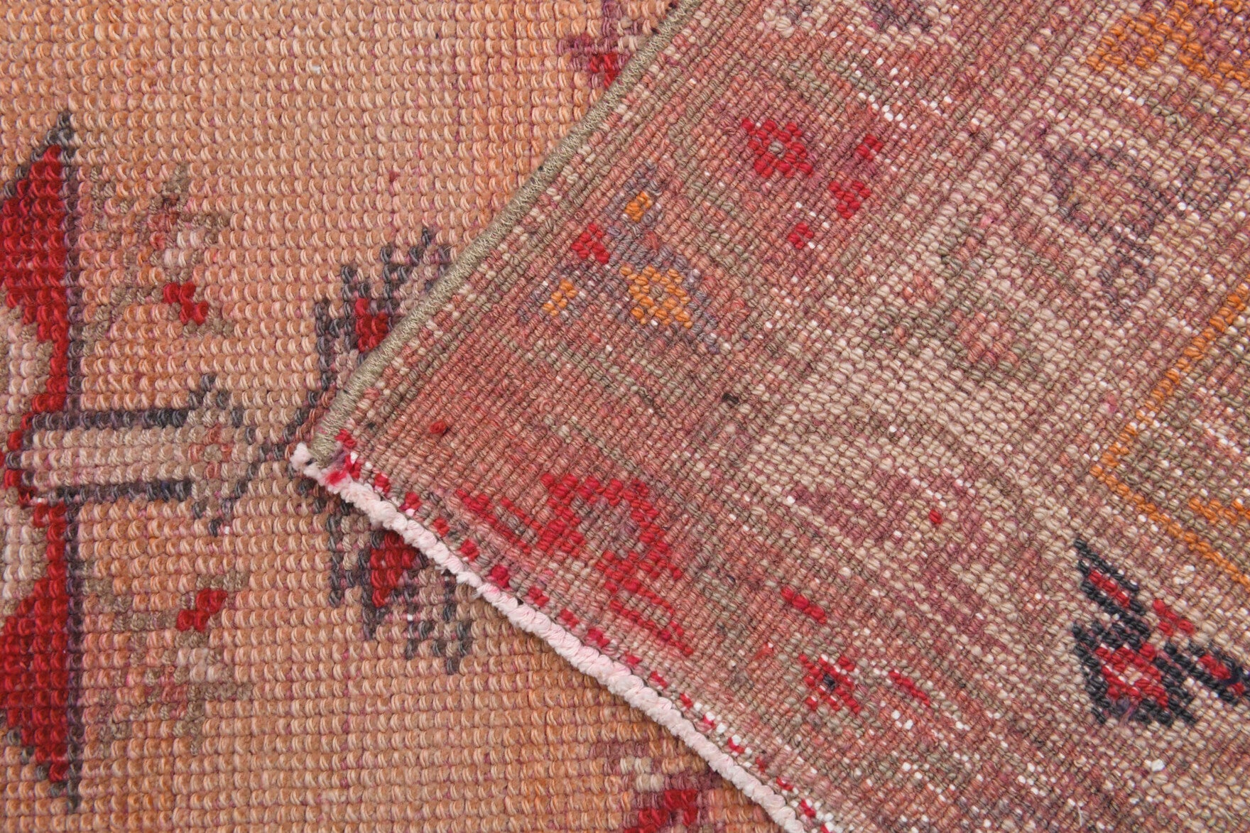Vintage Handmade Runner Rug
