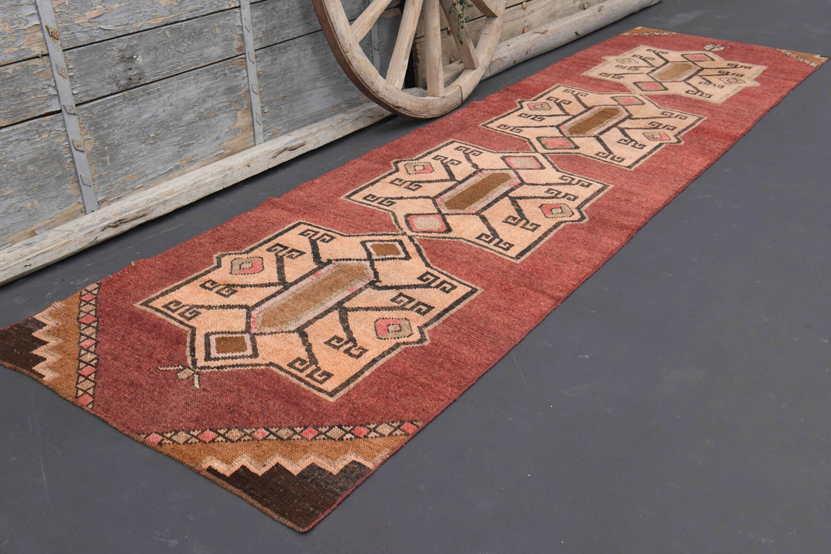 Red Vintage Runner Rug