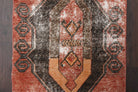 Red Vintage Anatolian Runner Rug