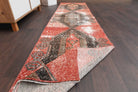 Red Vintage Anatolian Runner Rug