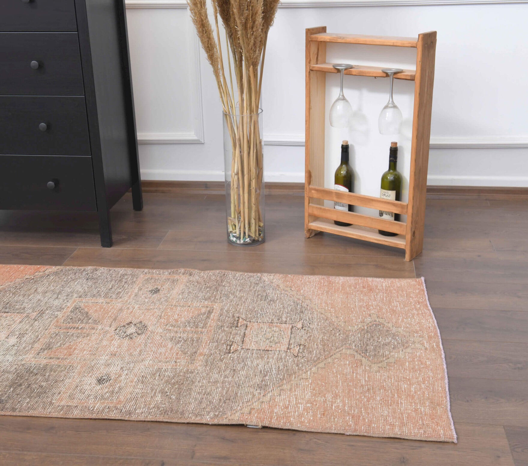 Vintage Oushak Runner Rug