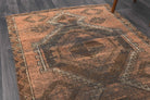 110x328 cm vintage Anatolian runner rug – Fundater, low pile, wool