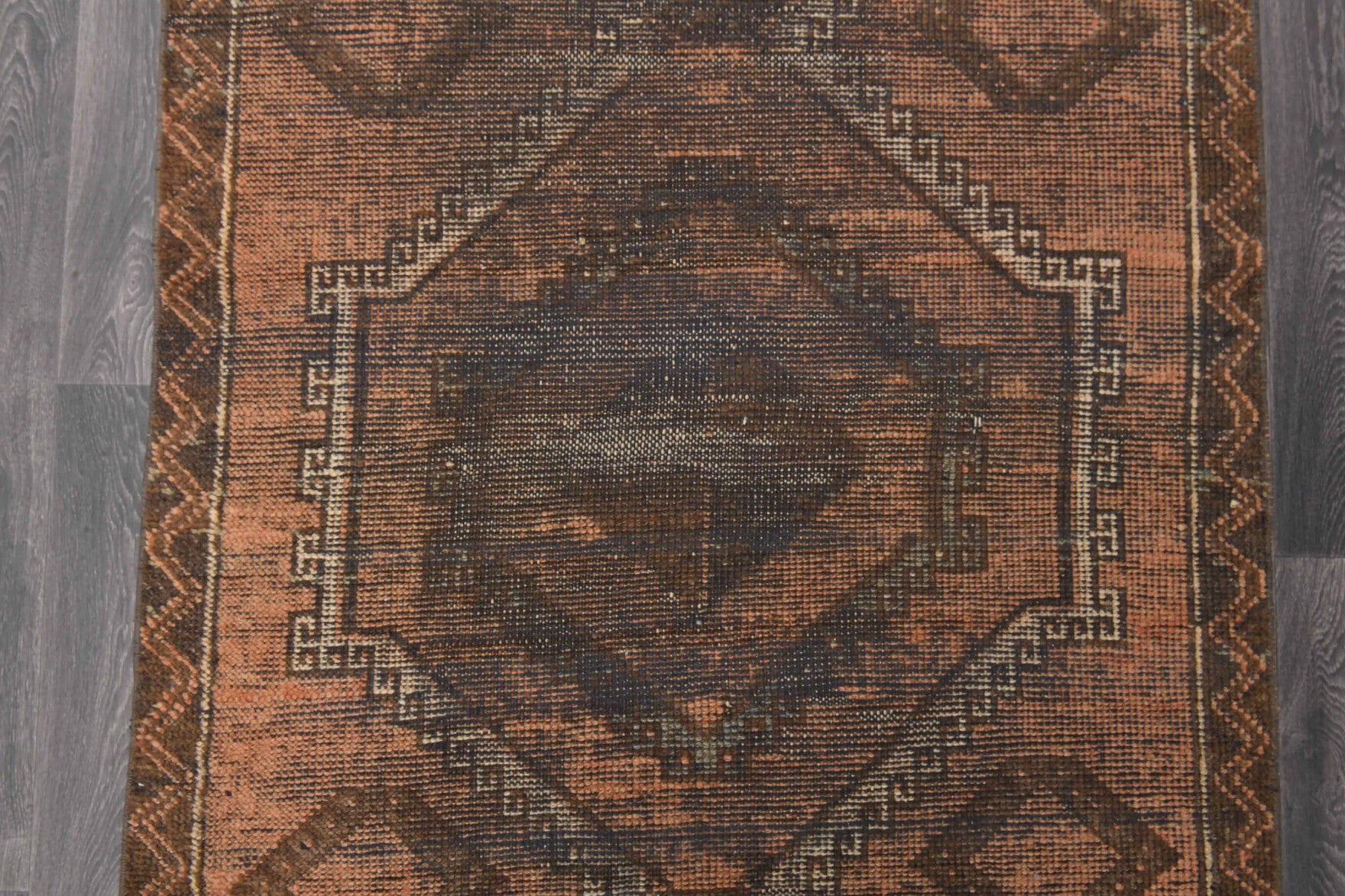 Vintage Handmade Runner Rug