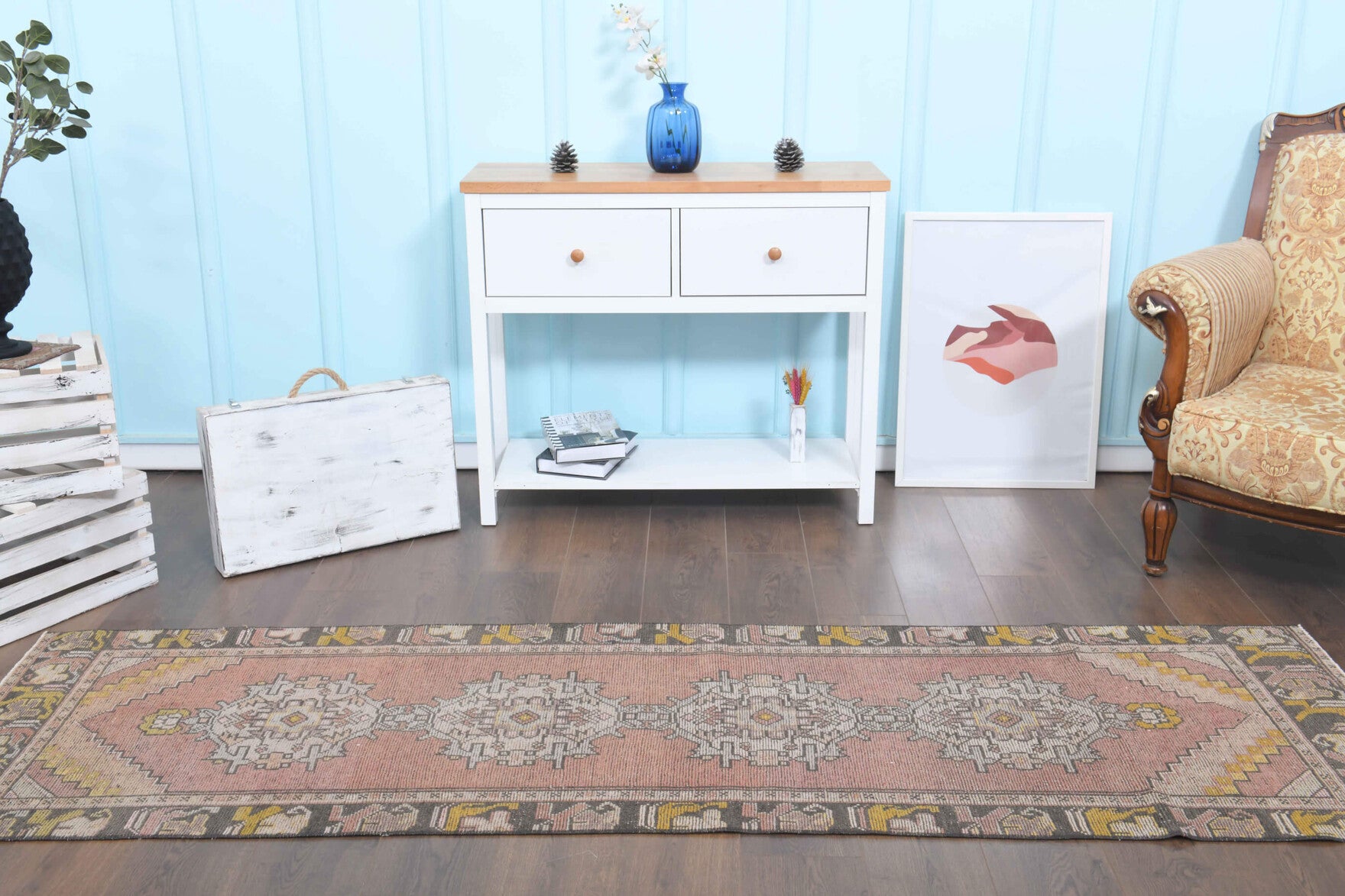 Oriental Vintage Runner Rug