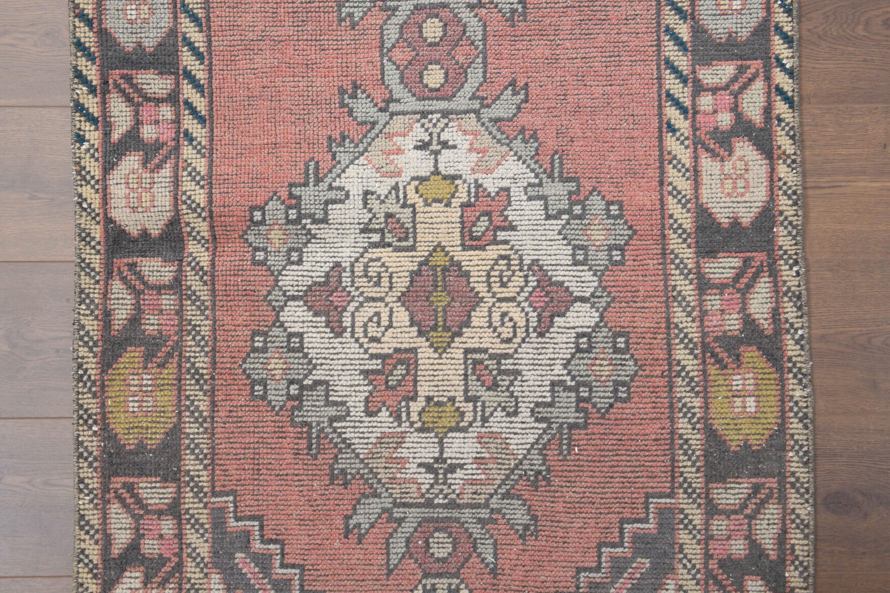 3x9 Turkish Oushak Runner Rug