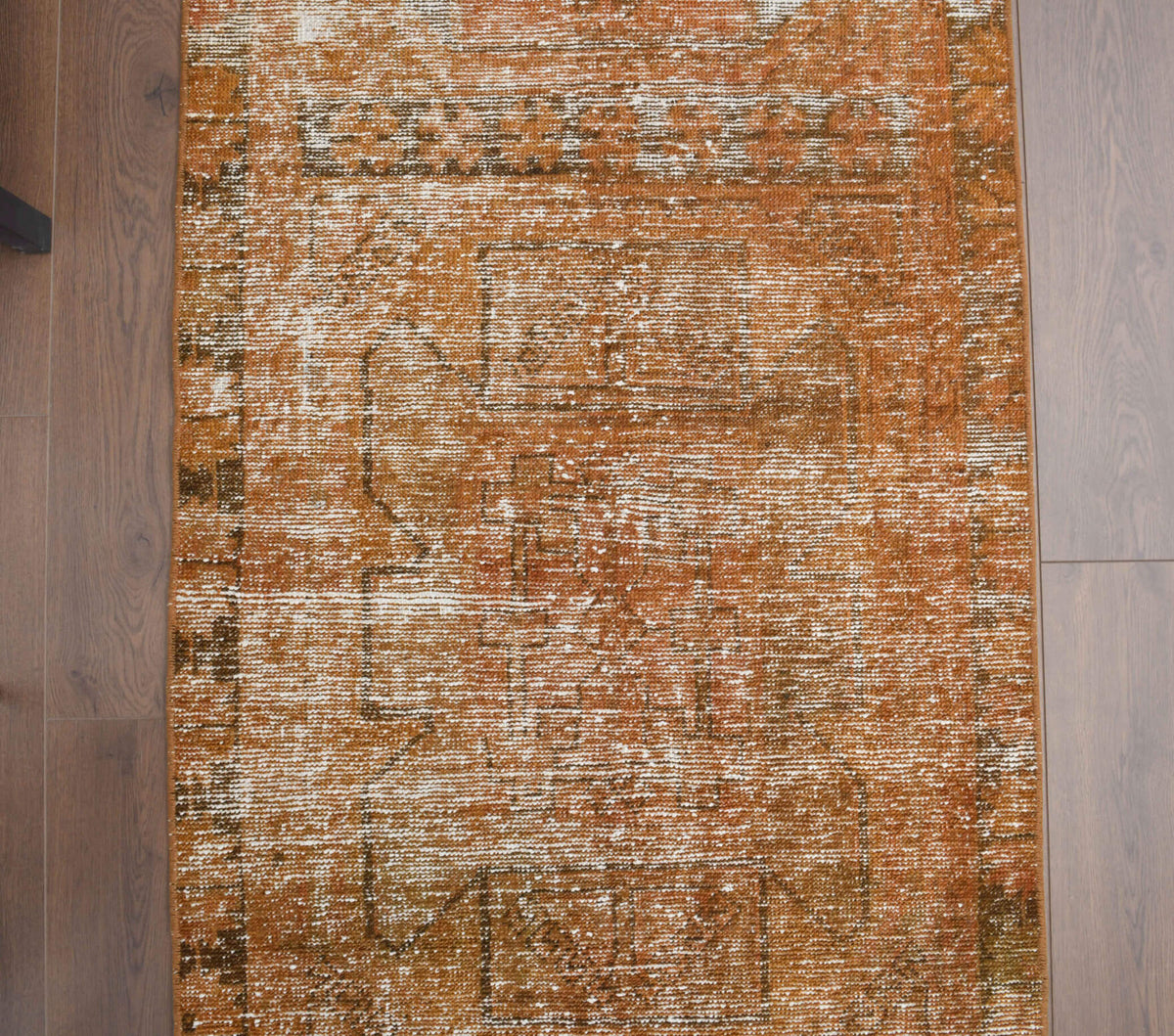 Turkish Oushak Runner Rug