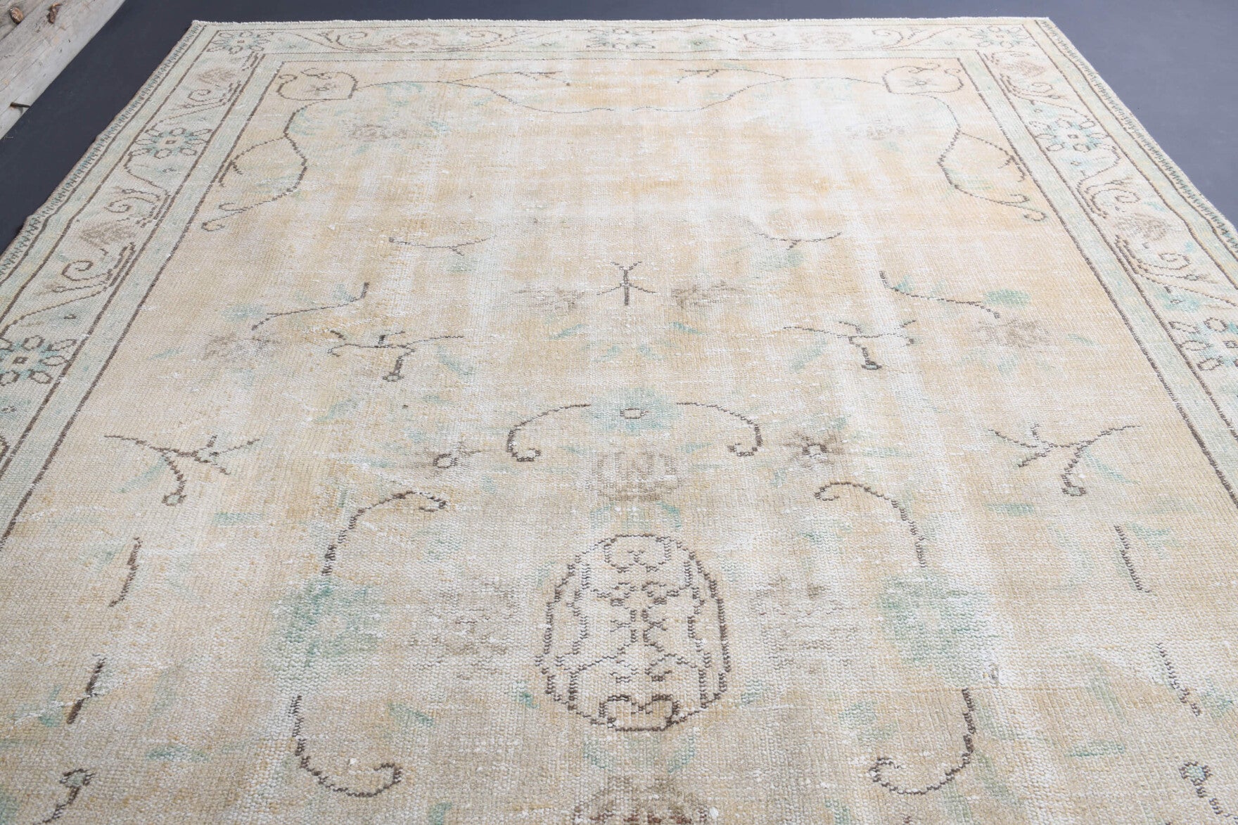 One-of-a-kind 1970s Anatolian vintage area rug in wool, 6'8" x 10'4"