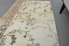 Floral Oushak Runner Rug