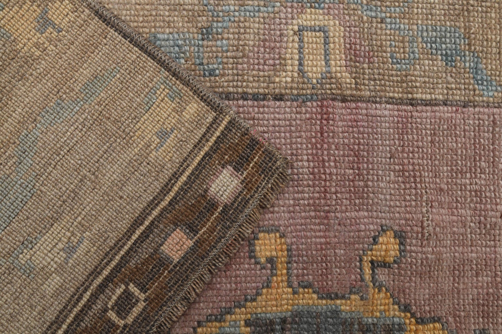 Ikat Turkish Wide Anatolian Runner Rug