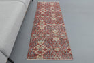 Floral Turkish Hereke Runner Rug