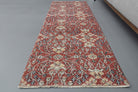 Floral Turkish Hereke Runner Rug