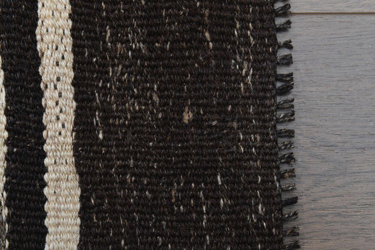 Turkish Striped Kilim Runner Rug