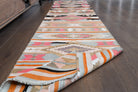 Ikat Turkish Kilim Runner Rug