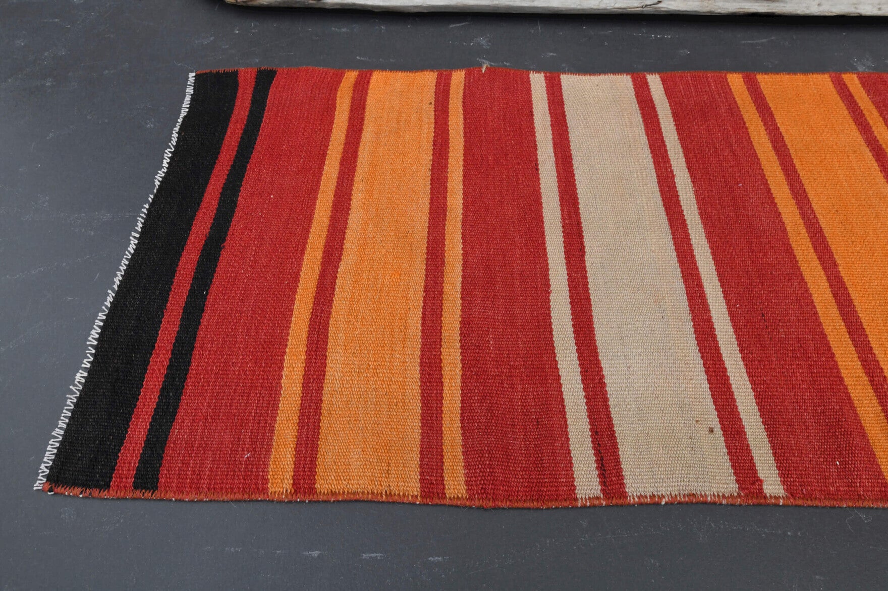Long &  Narrow - Turkish Kilim Runner Rug