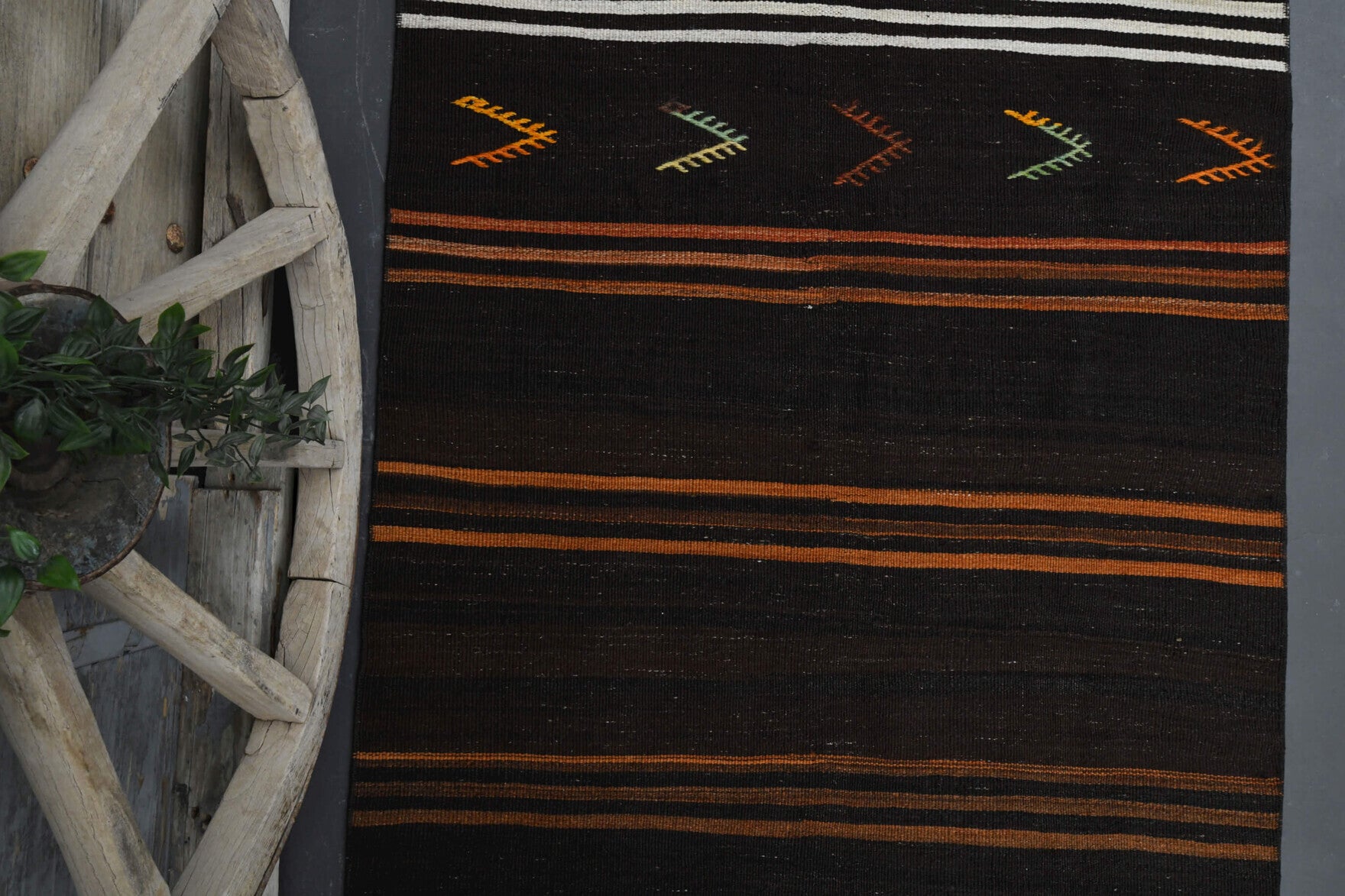 Turkish Kilim Runner Rug