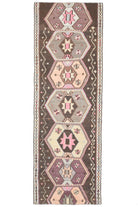 Mid-20th Century Flatweave Runner Carpet