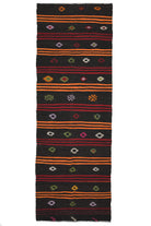Turkish Kilim Wide Runner Rug