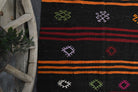 Turkish Kilim Wide Runner Rug