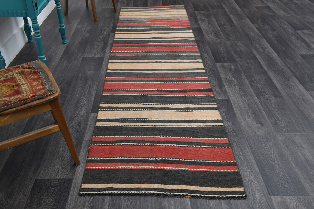 1960s Turkish Kilim Runner Rug