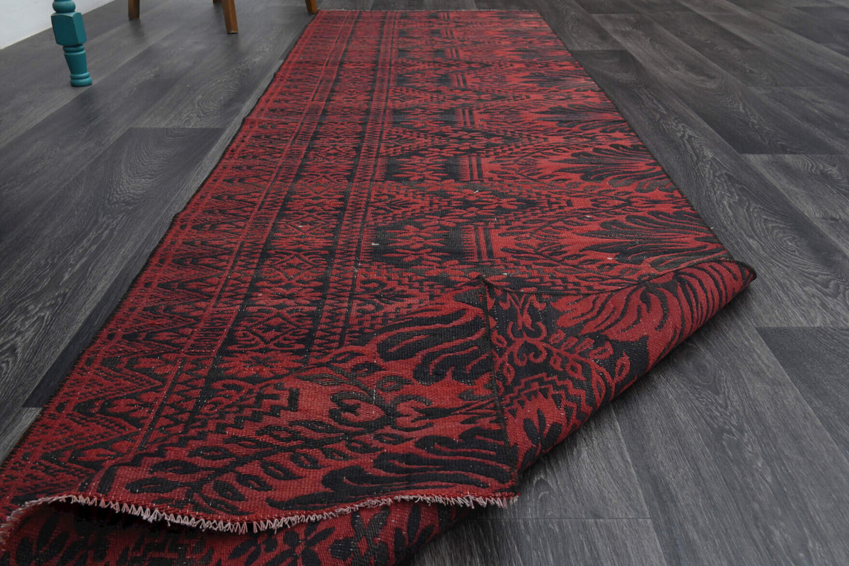 Handloom Thin Kilim Runner Rug