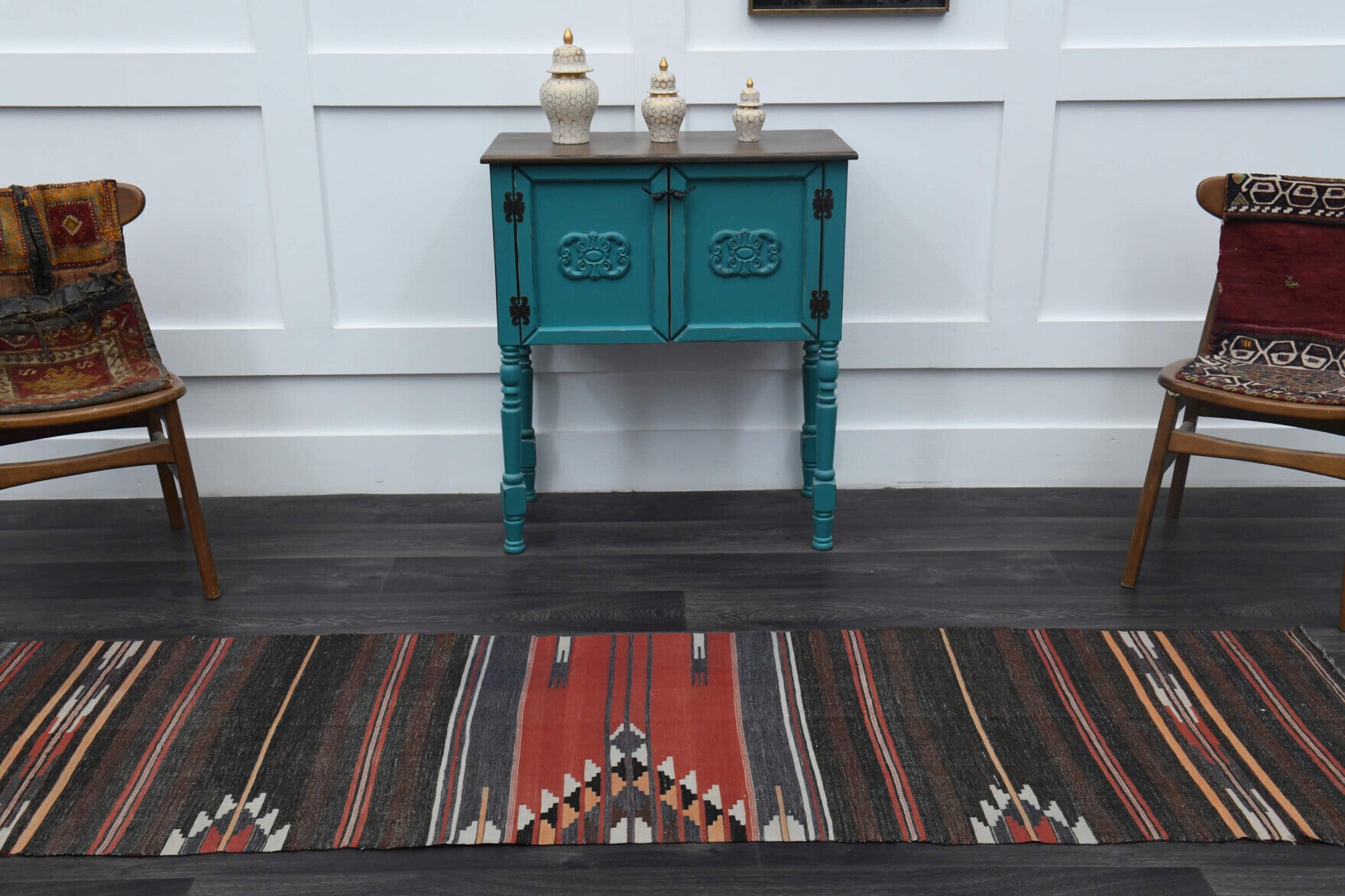 Turkish Kilim Runner Rug