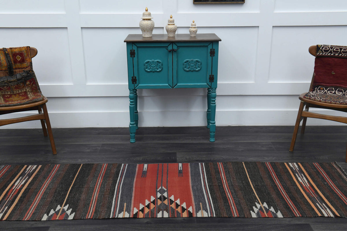 Turkish Kilim Runner Rug