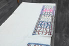Boho Chic - White Vintage Kilim Runner