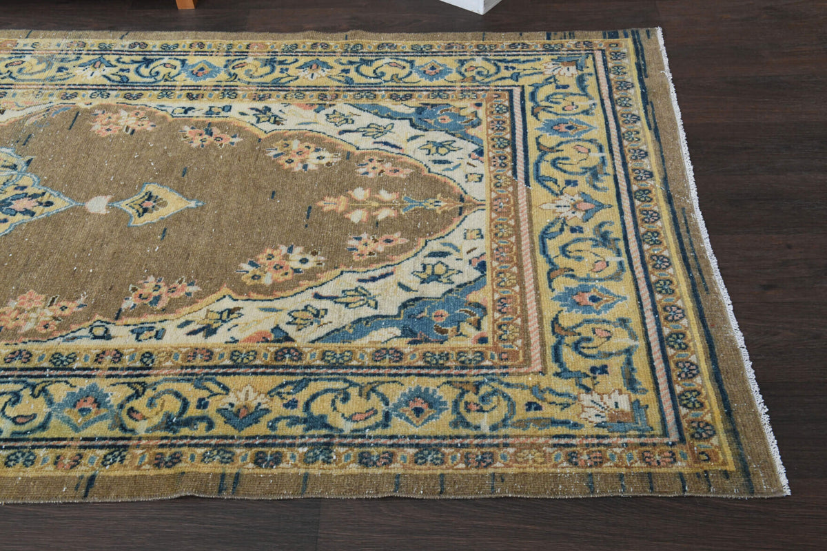 Tabriz Persian - Oriental Vintage Runner Rug
