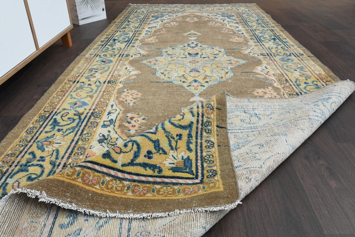 Tabriz Persian - Oriental Vintage Runner Rug