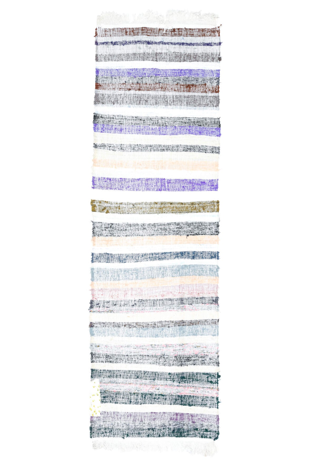 Fresh Colors - Vintage Kilim Runner Rug