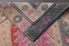 Peach &  Red - Turkish Runner Rug