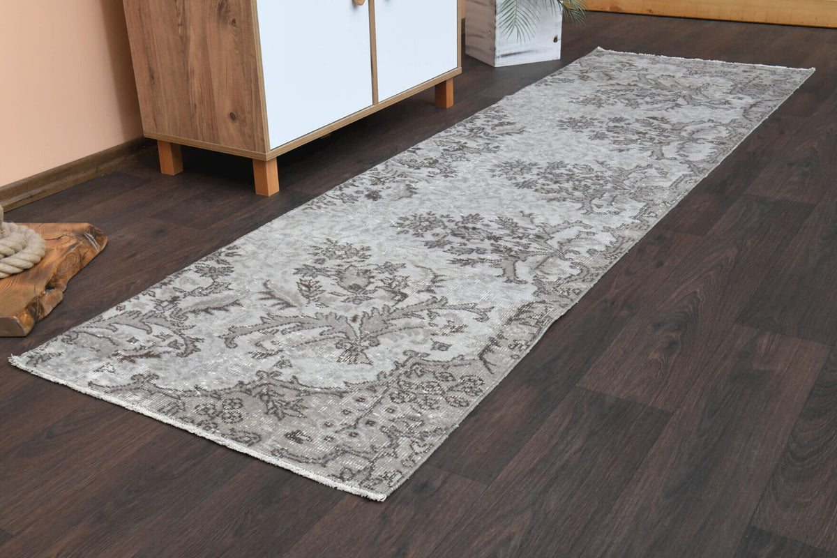 Handmade Oushak Runner Rug