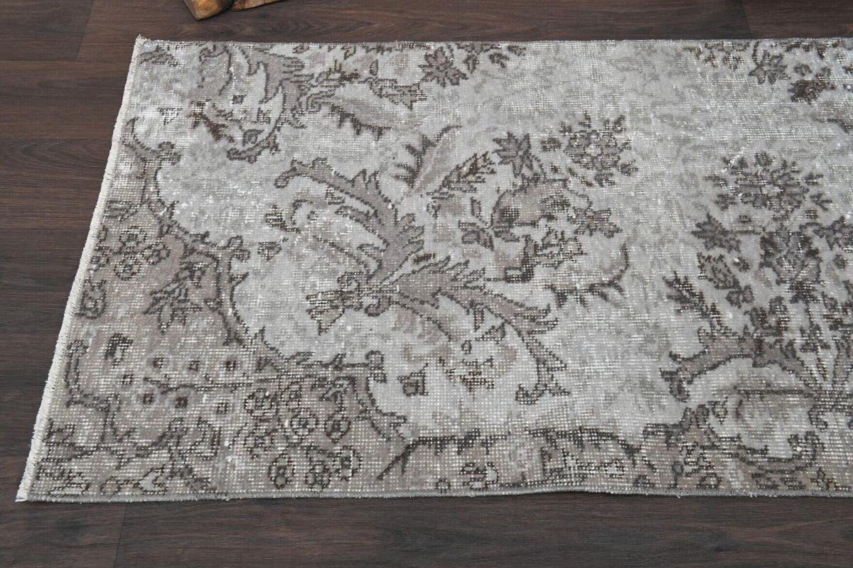 Handmade Oushak Runner Rug