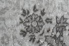 Folk Art Turkish Oushak Runner Rug