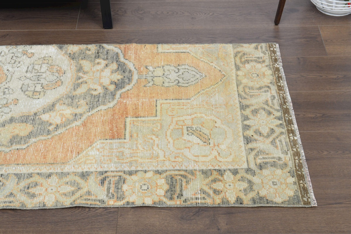 Vintage Oushak Runner Rug