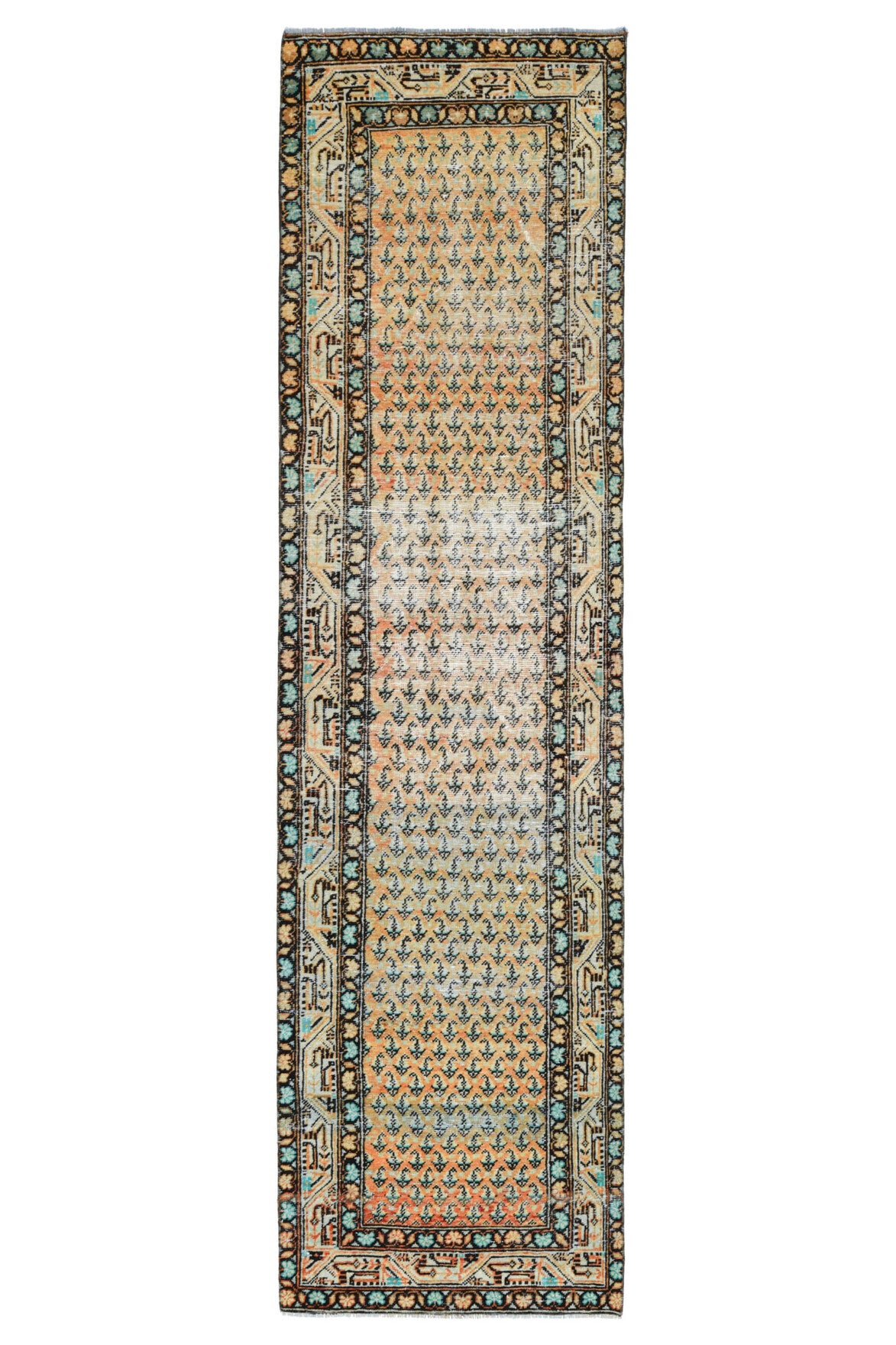 Handwoven Vintage Hallway Runner