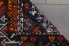 Muazzezgul runner: 1960s handwoven flatweave Anatolian runner with oriental motifs