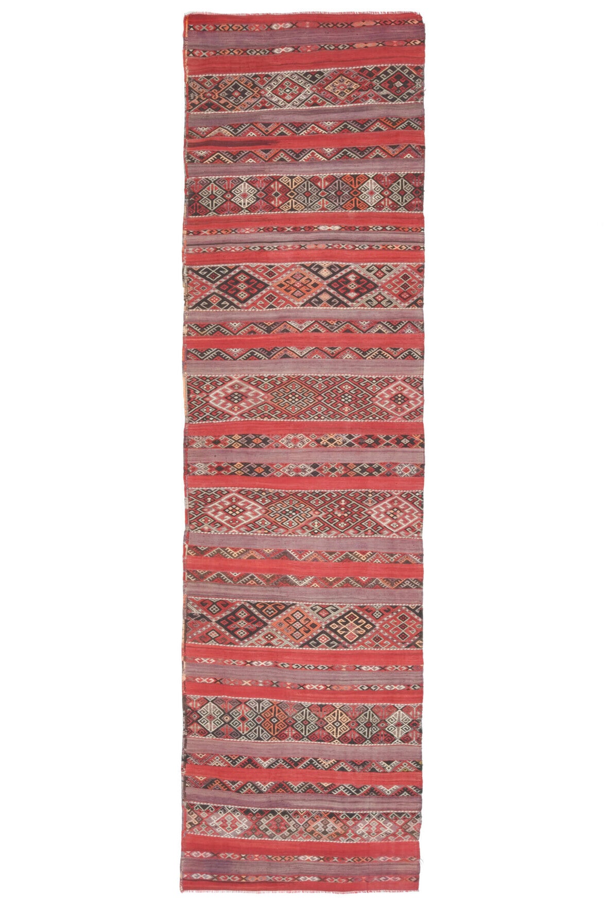Vintage Turkish Kilim Runner Rug