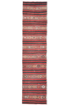 Turkish Ikat Kilim Runner Rug