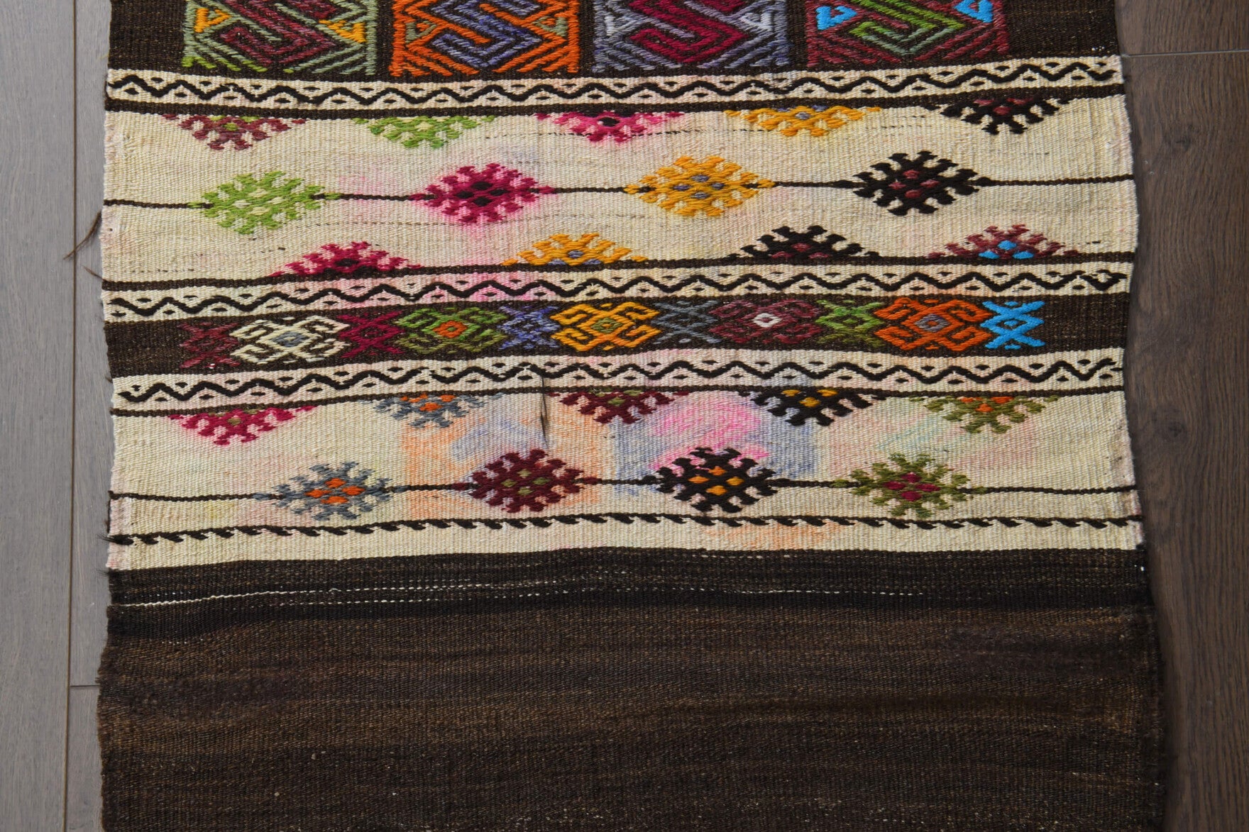 Turkish Kilim Runner Rug