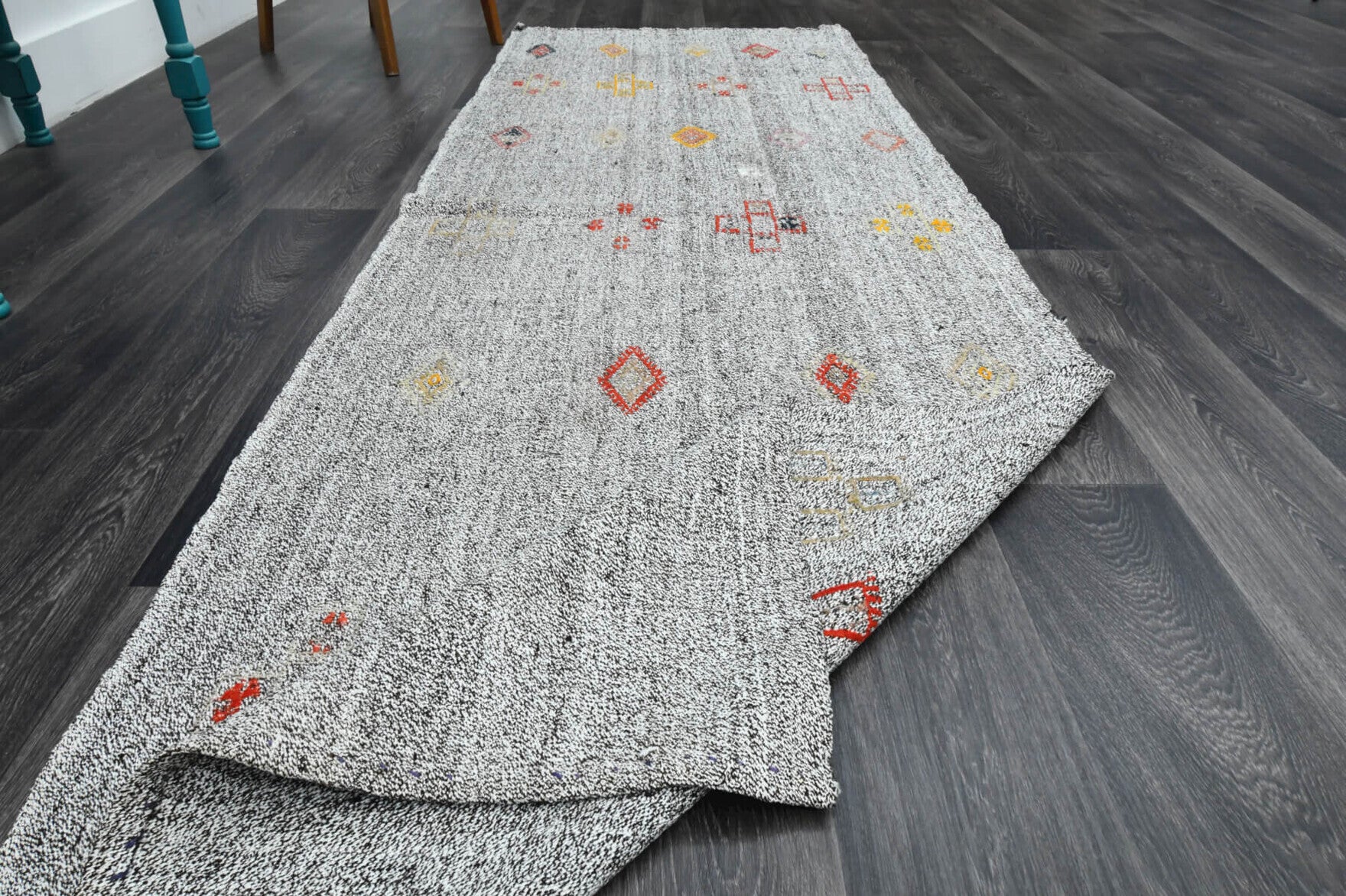 Kitchen Turkish Kilim Runner Rug