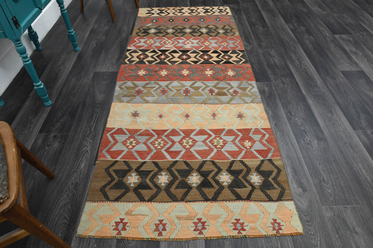 %100 Handmade Kilim Runner