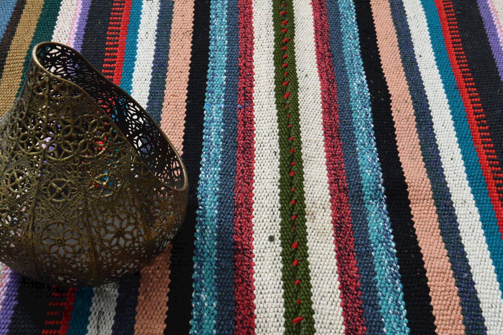 Turkish Flatweave Runner Rug