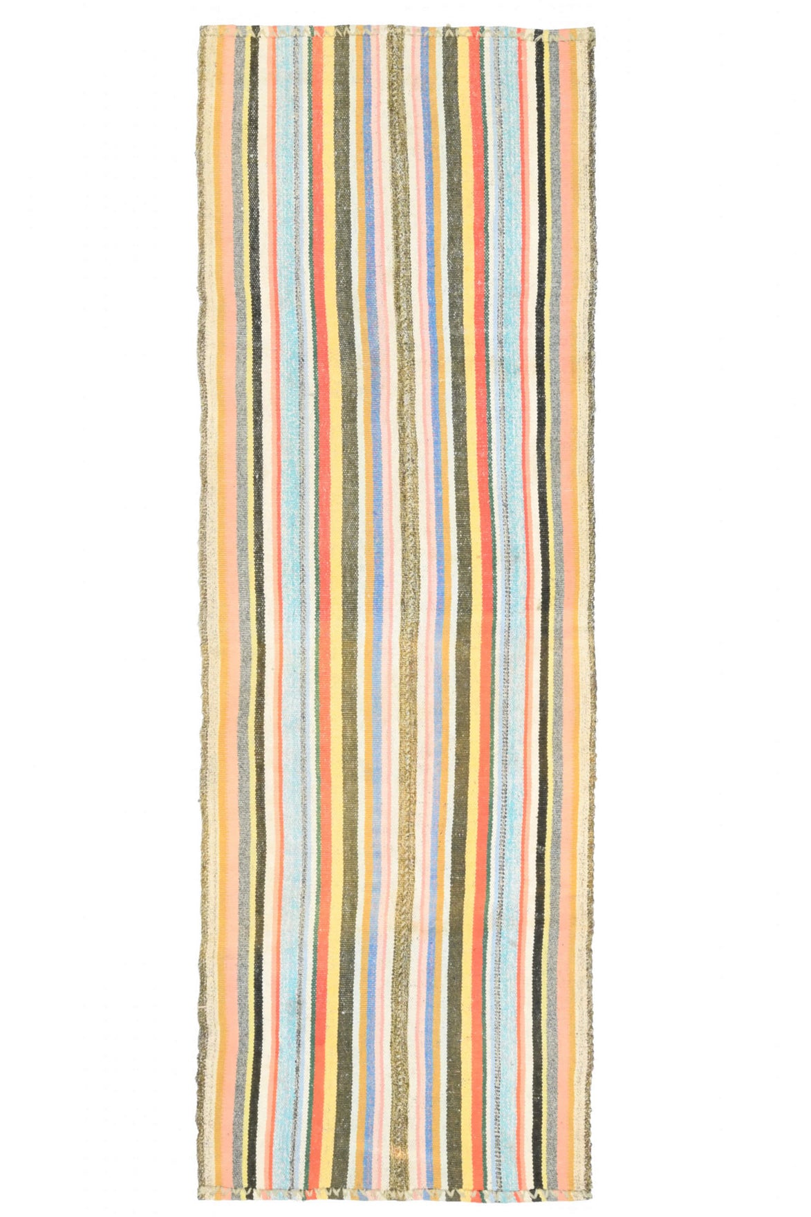 Turkish Striped Kilim Rug