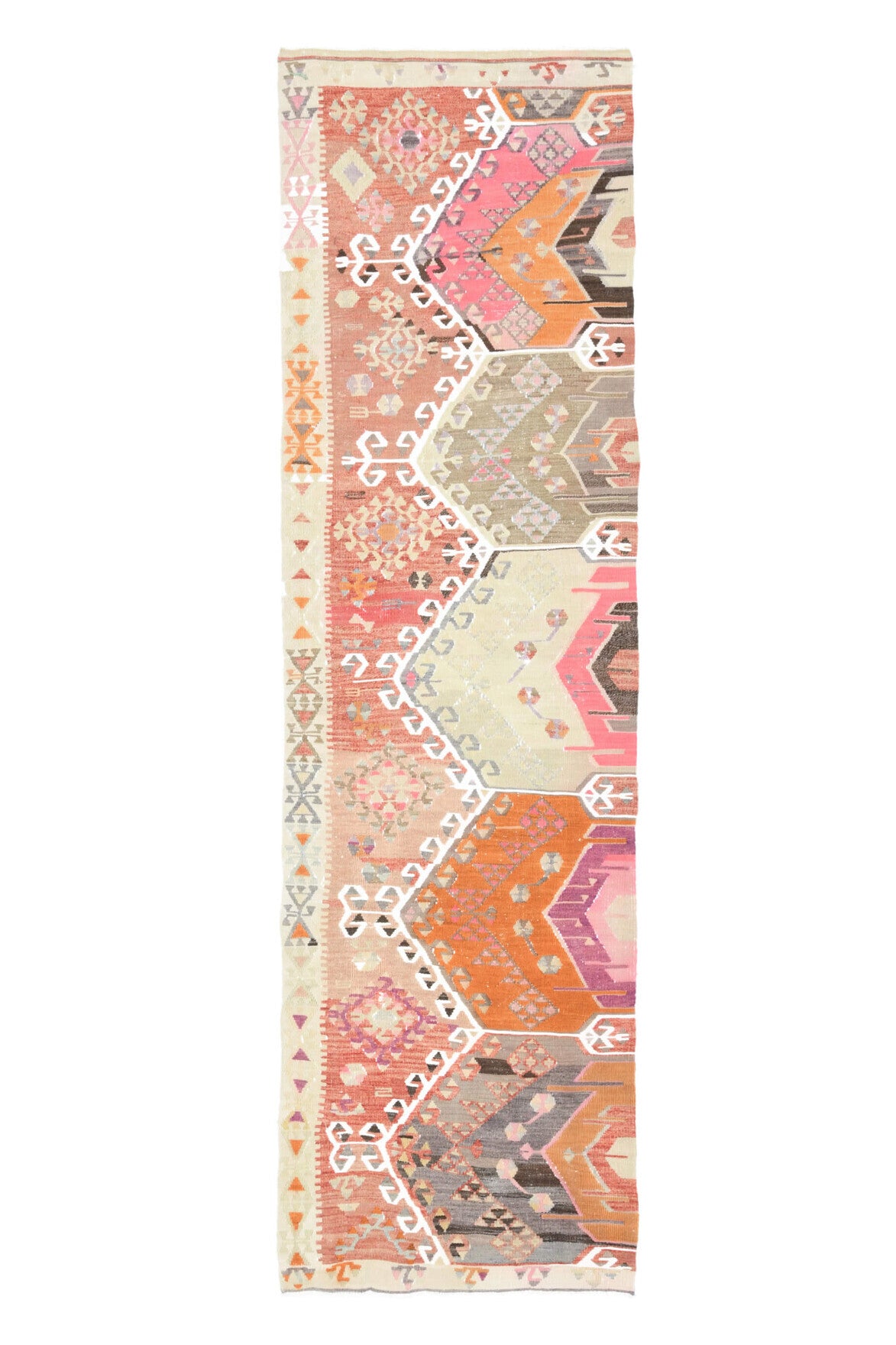 Turkish Oriental Kilim Runner Rug