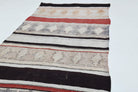 Striped Multicolor Kilim Runner