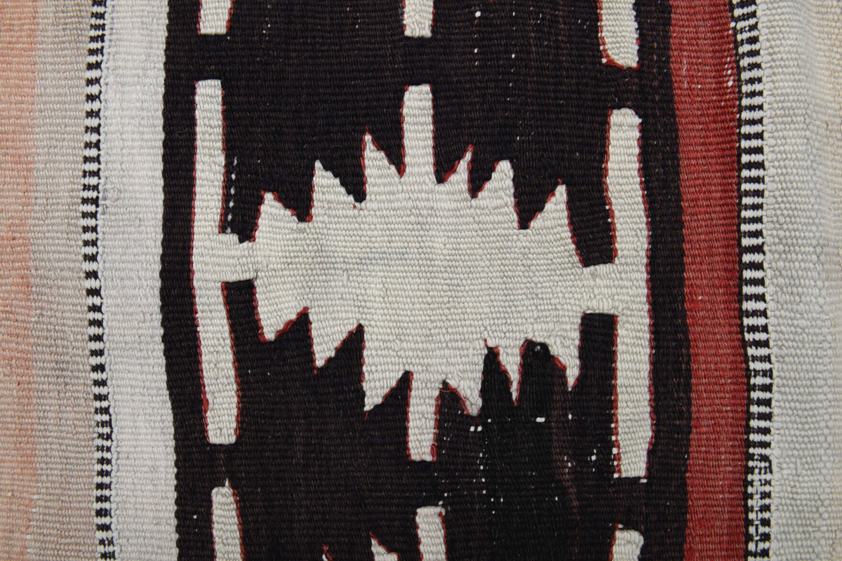 Striped Multicolor Kilim Runner