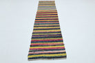 Turkish Rainbow Kilim Runner