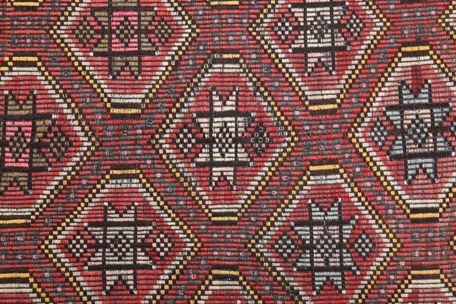 5x10 Kilim, Vintage Turkish Wide Runner Rug